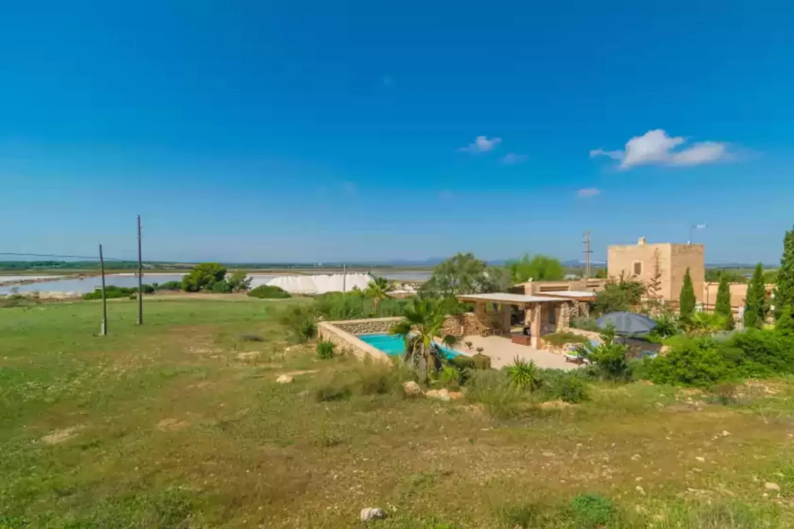 Villa Es MolÍ Des Trenc-Buitenkant zomer