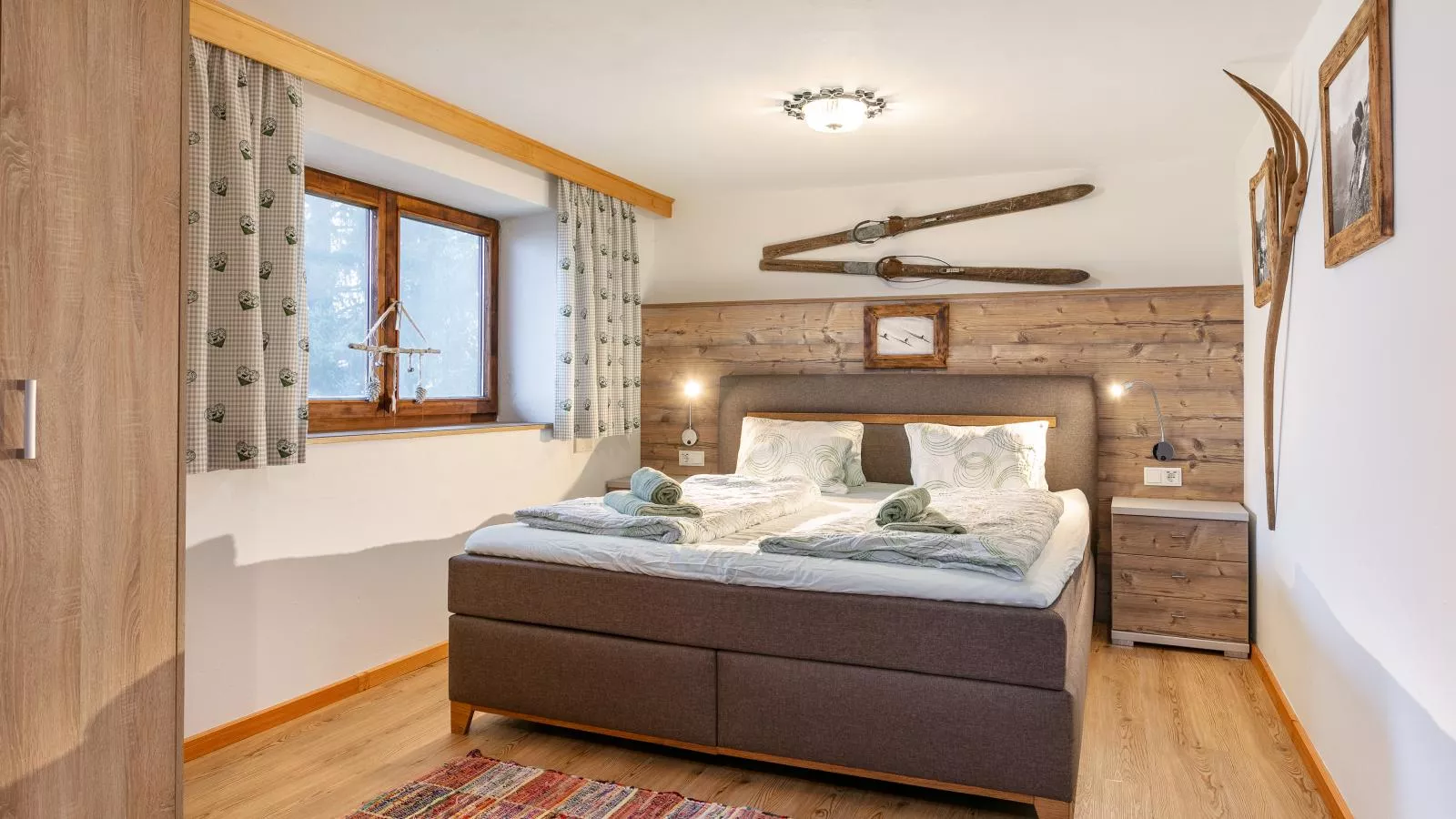 Hütte zum Dillental-Slaapkamer