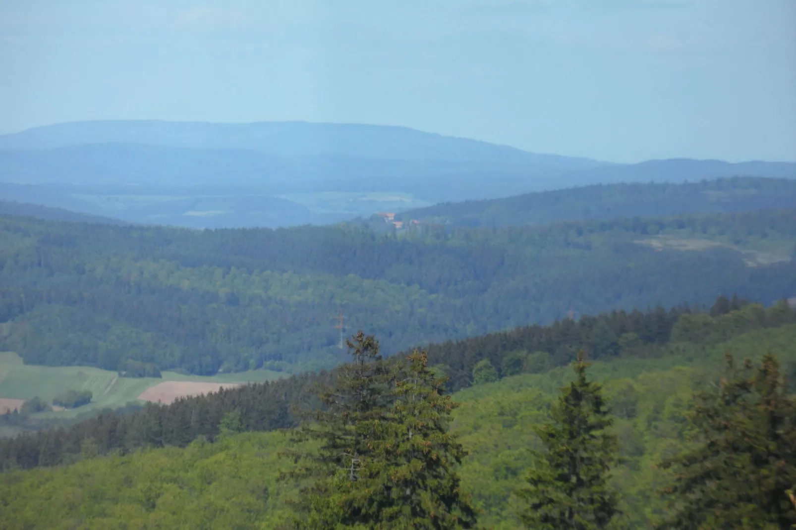 Im Knüllgebirge-Gebieden zomer 5km