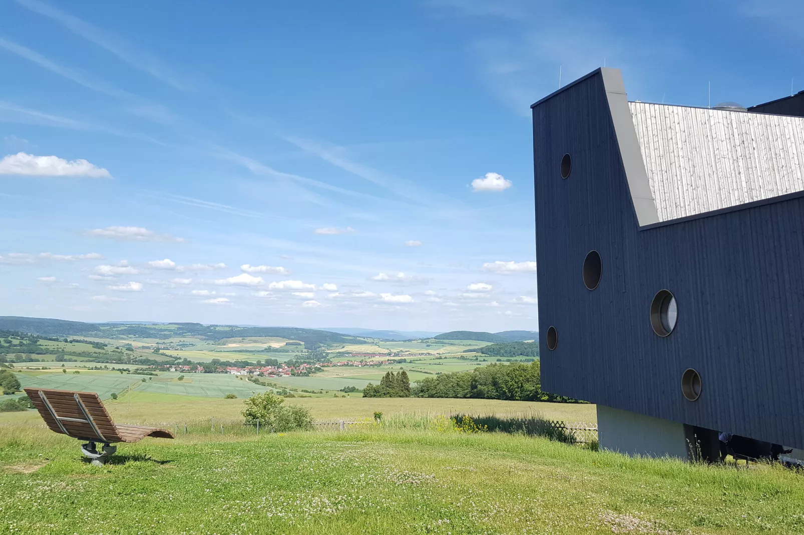 Hohe Rhön-Gebieden zomer 1km