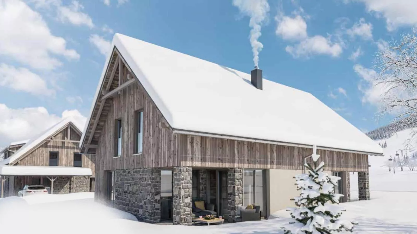 Mountain Chalet Alpinchique 2-Exterieur winter