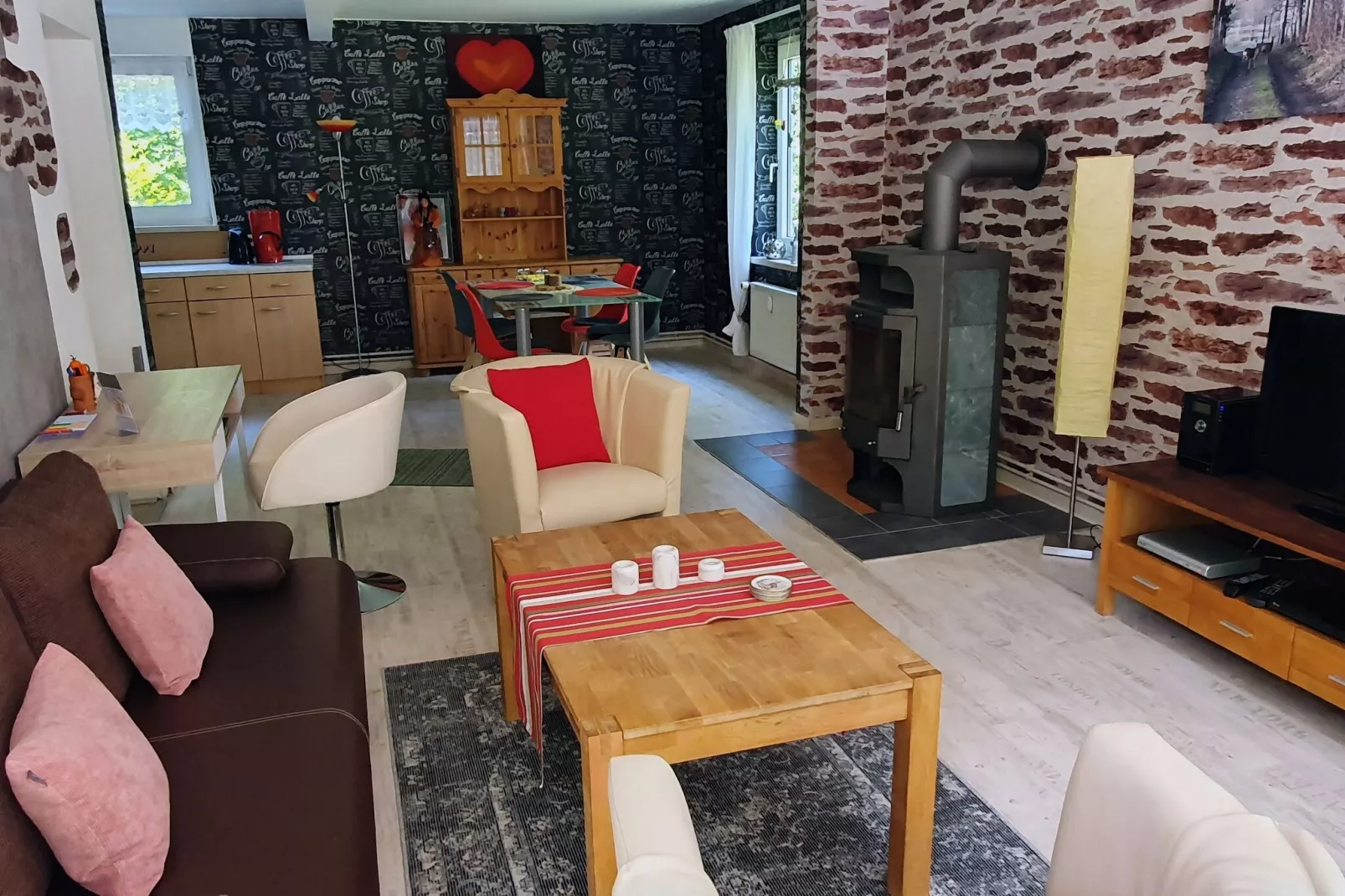 Fewo Goslar Harz-Woonkamer