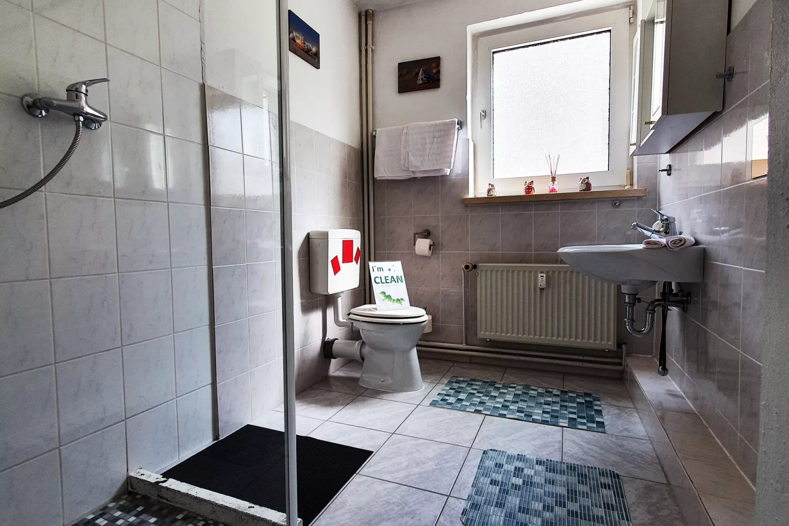 Fewo Goslar Harz-Badkamer