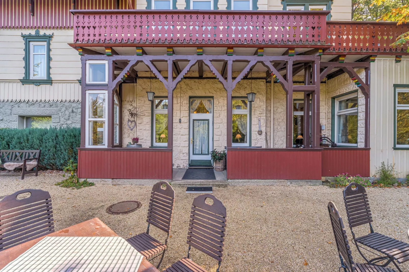 Historisches Waldhaus-Hal-ontvangst