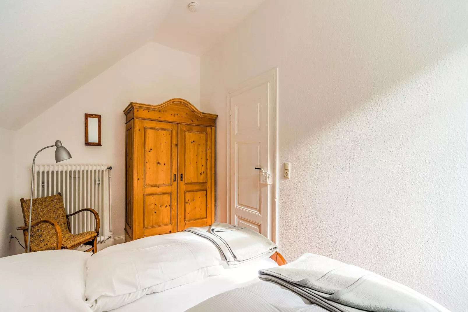 Historisches Waldhaus-Slaapkamer