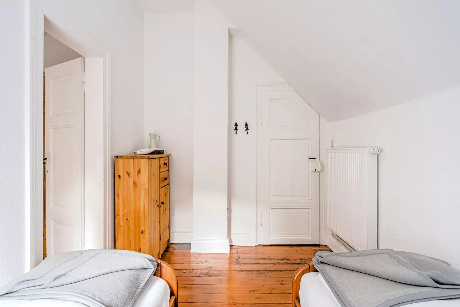 Historisches Waldhaus-Slaapkamer