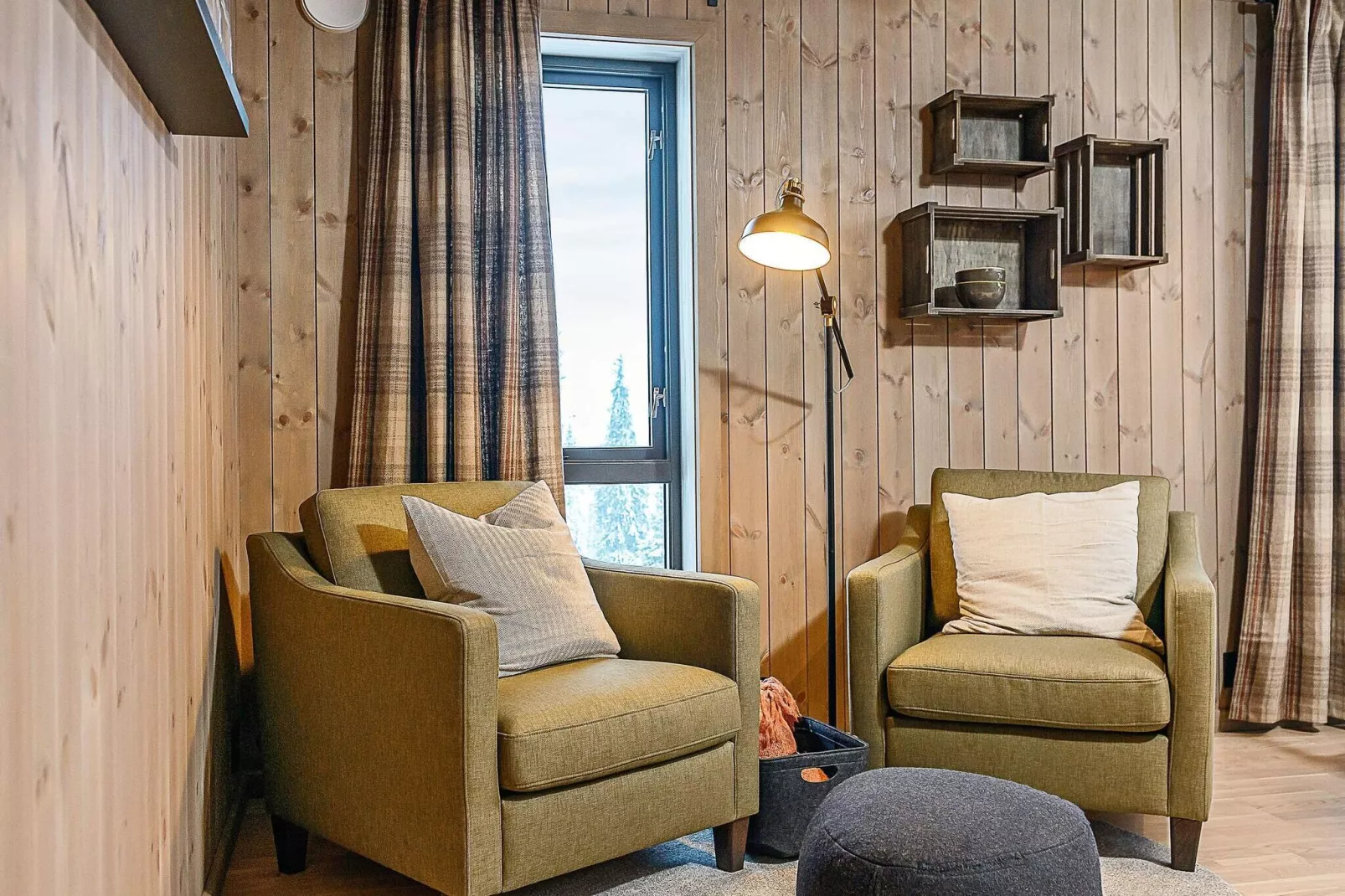 Stijlvolle Cabin Retreat in Varden-By Traum-Binnen