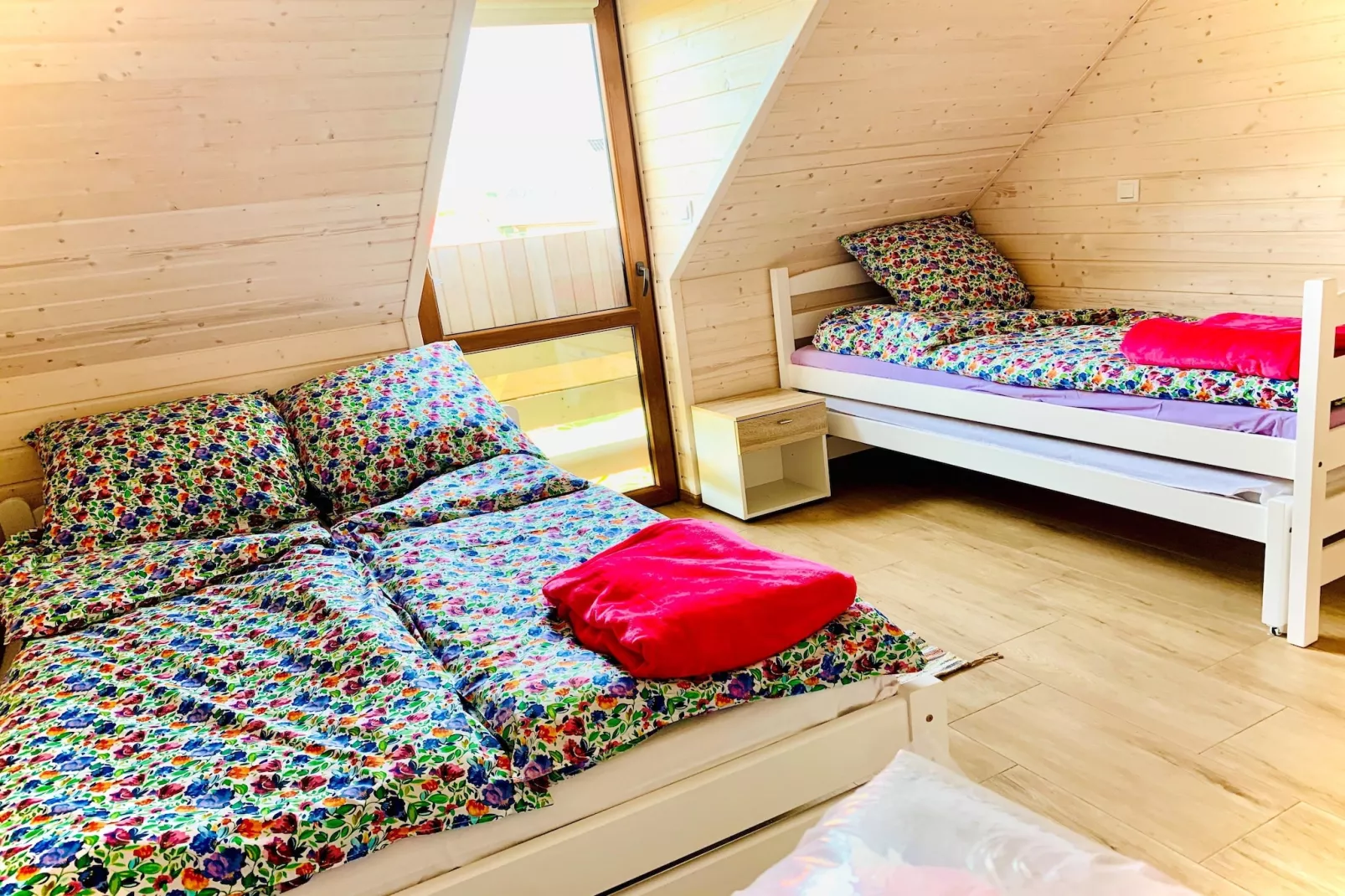 Domek PREMIUM dla 4 osób Sarbinowo-Slaapkamer