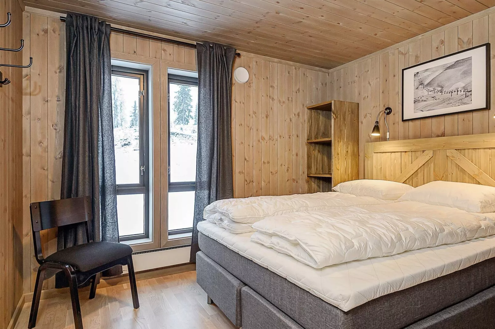 Stijlvolle Cabin Retreat in Varden-By Traum-Binnen