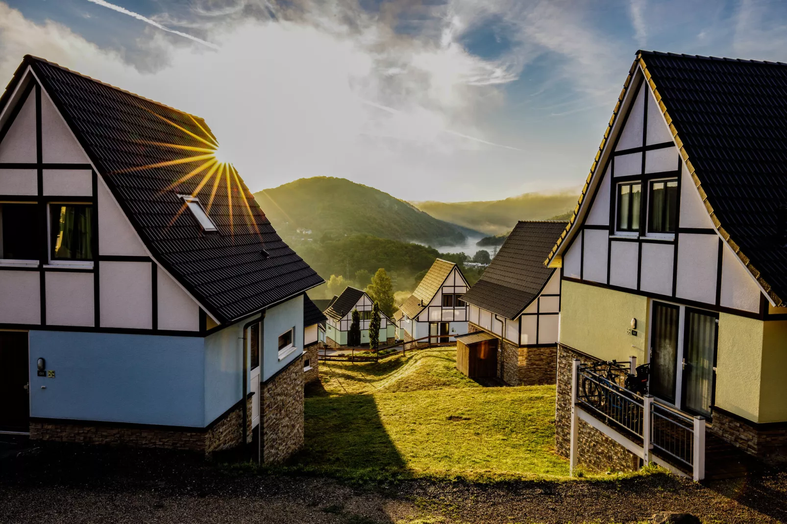 Resort Eifeler Tor 1-Gebieden zomer 1km