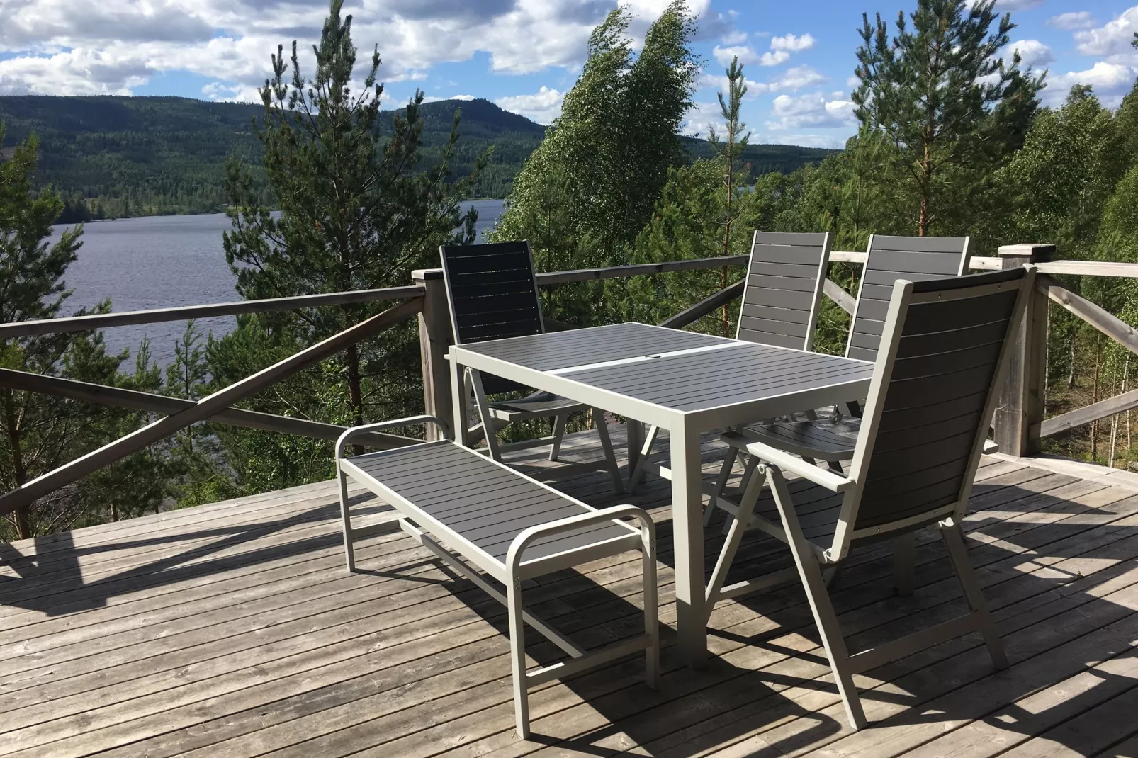 Värmlands Sjö och Fjäll Camping 14-Terrasbalkon