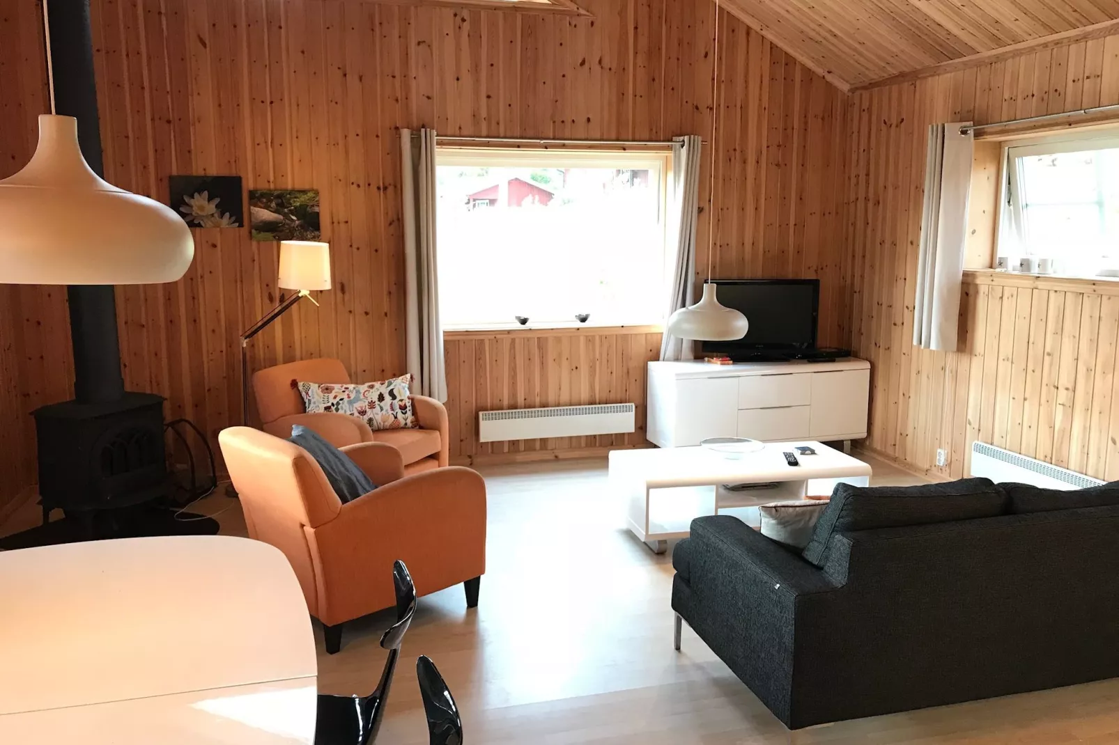 Värmlands Sjö och Fjäll Camping 14-Woonkamer