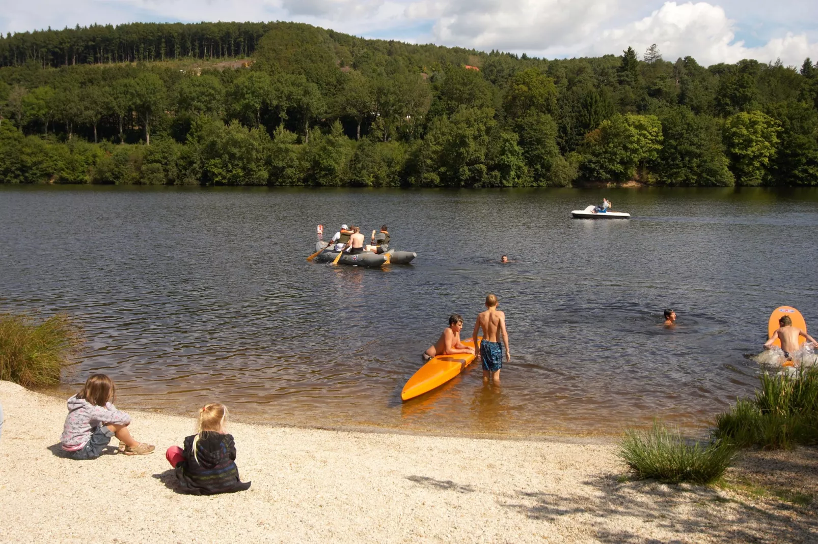 Eifelpark Kronenburger See 2-Gebieden zomer 5km