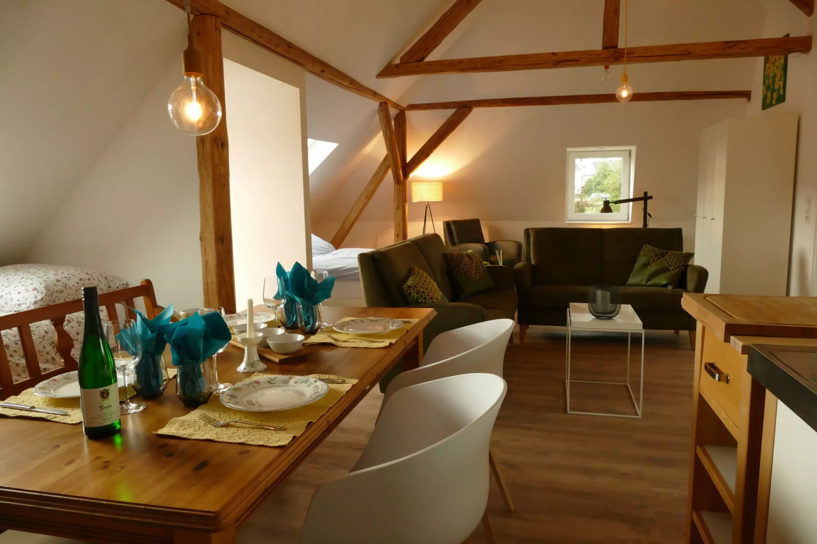 Weingut Tosta - Trittenheim / Luiza Loft-Woonkamer