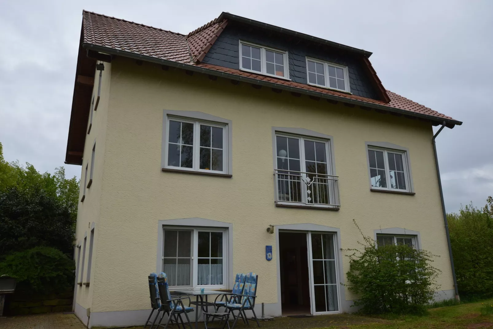 Ferienwohnung Grün - Buitenkant zomer