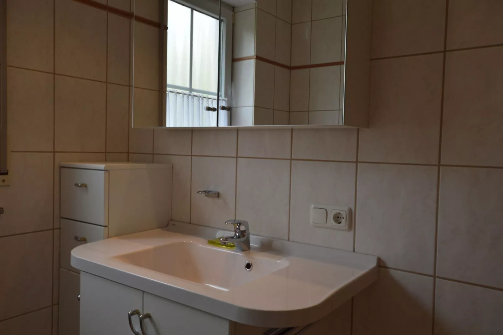 Ferienwohnung Grün - Badkamer