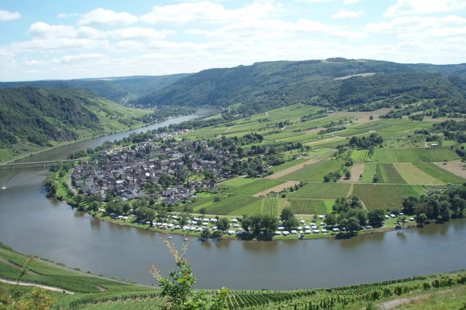 Weingut Justen-Kiebel-Gebieden zomer 5km