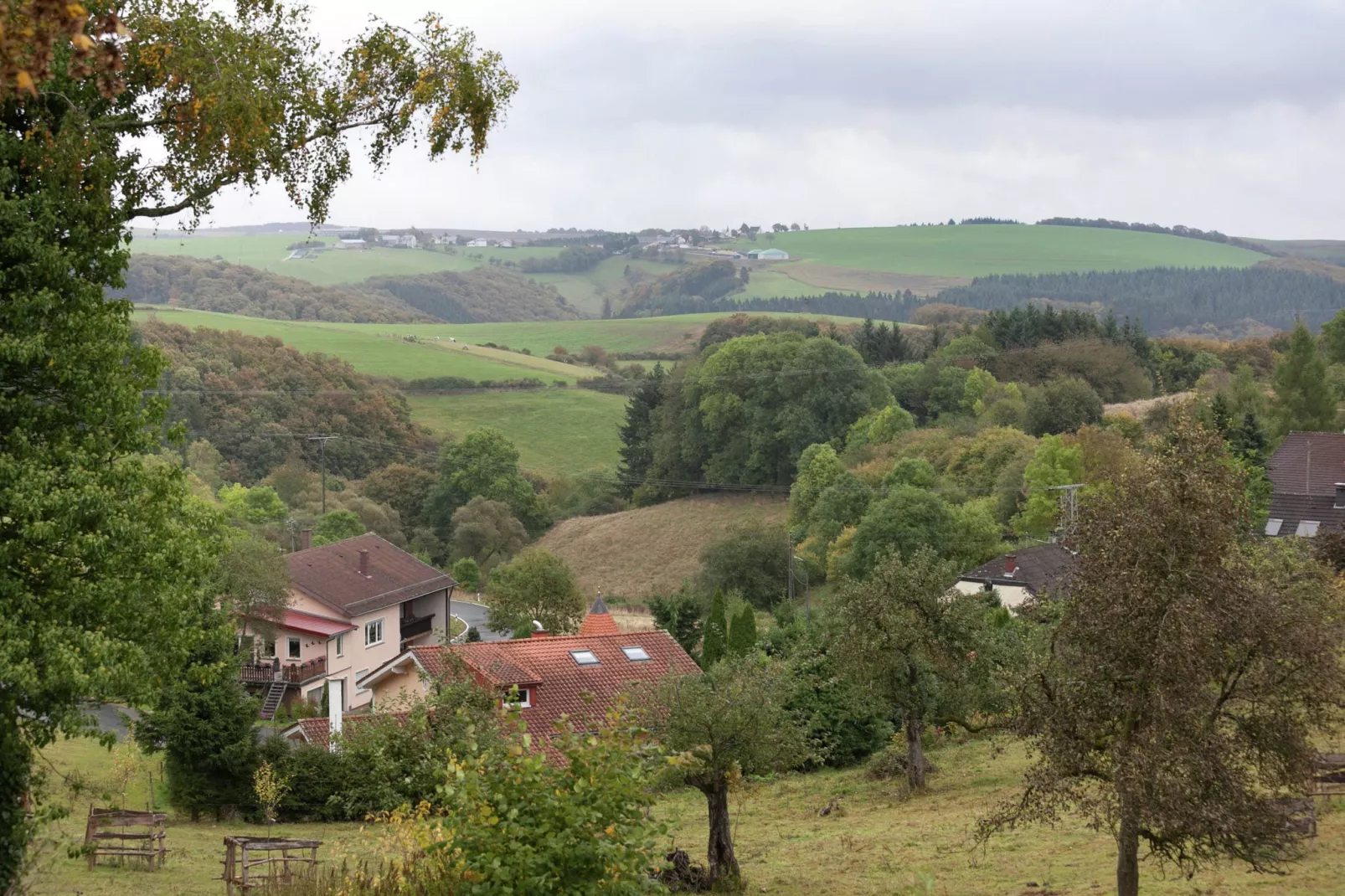 Blick zu Luxemburg-Gebieden zomer 1km