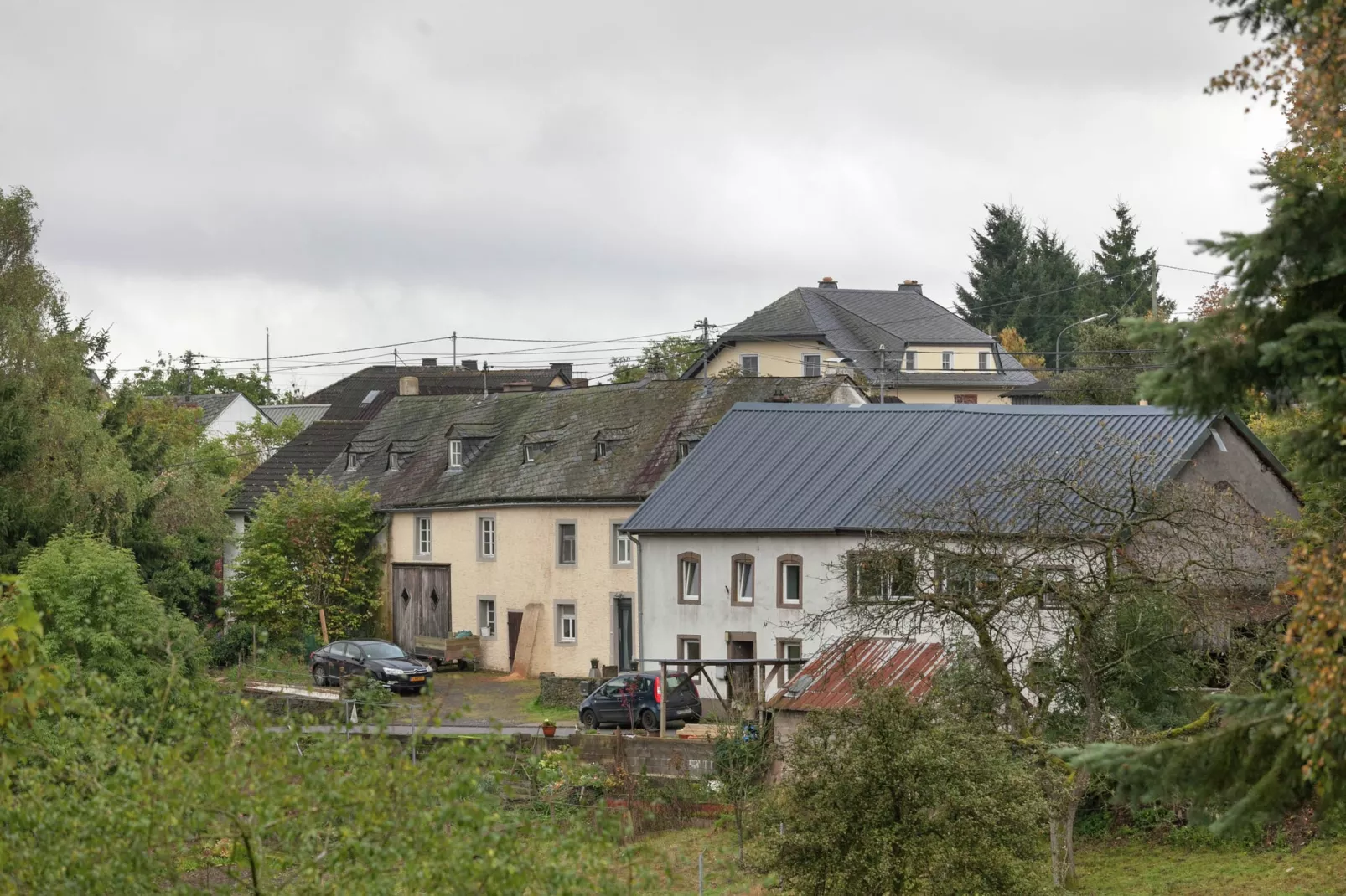 Blick zu Luxemburg-Gebieden zomer 1km