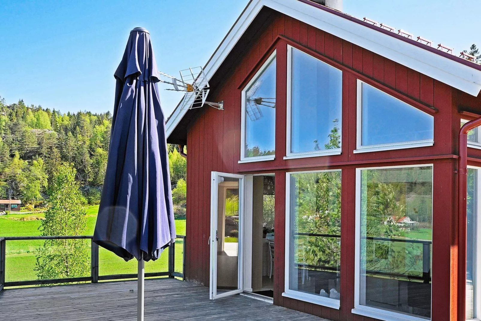 6 persoons vakantie huis in HENÅN-Buitenlucht