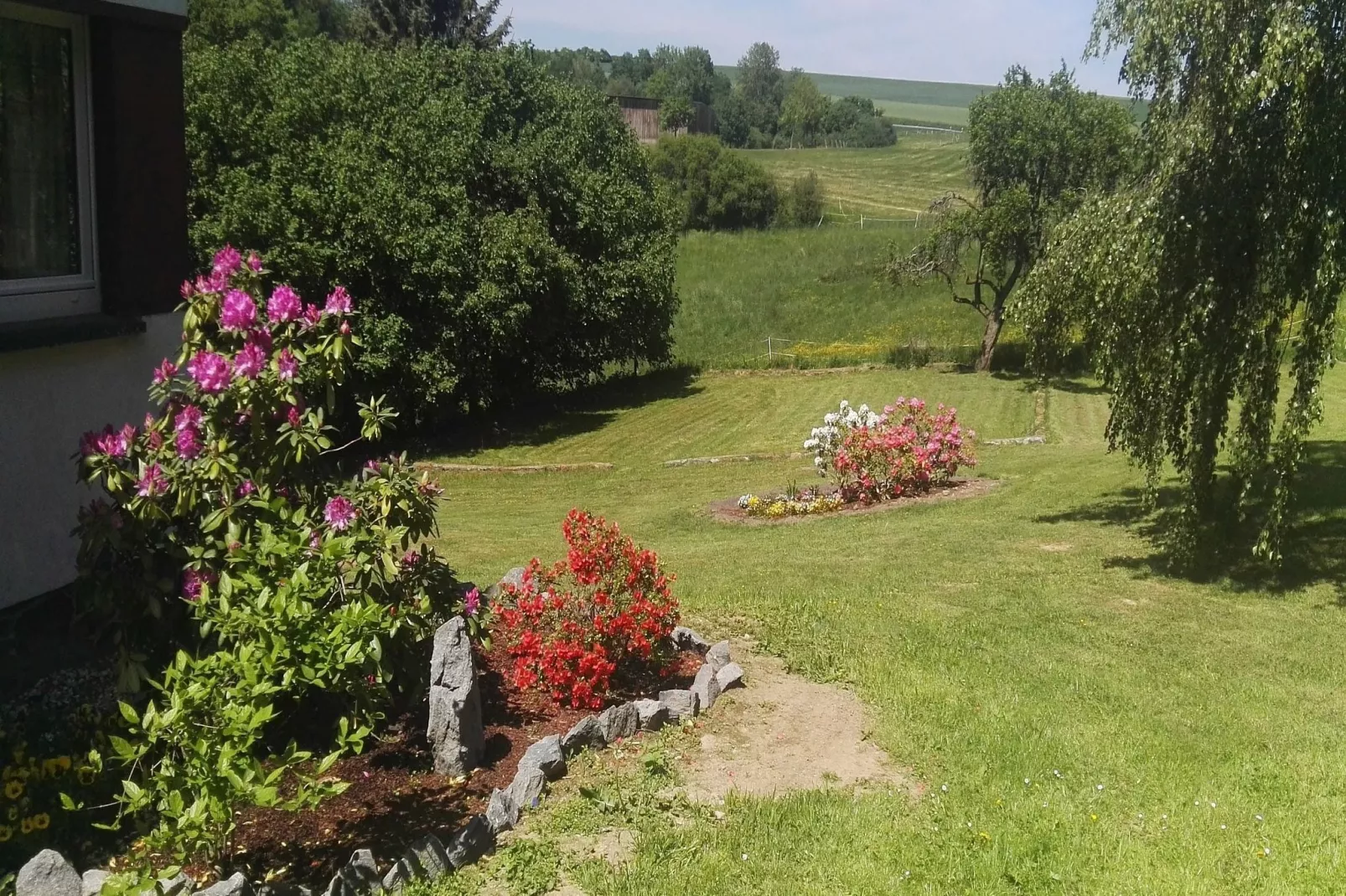 Altes Forsthaus-Tuinen zomer