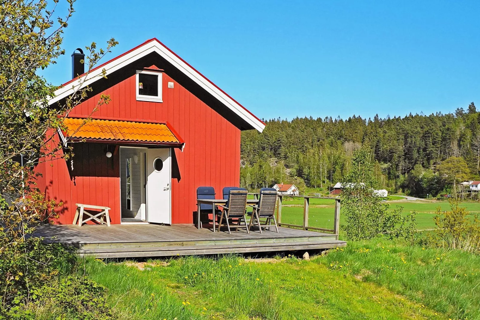 6 persoons vakantie huis in HENÅN-Buitenlucht