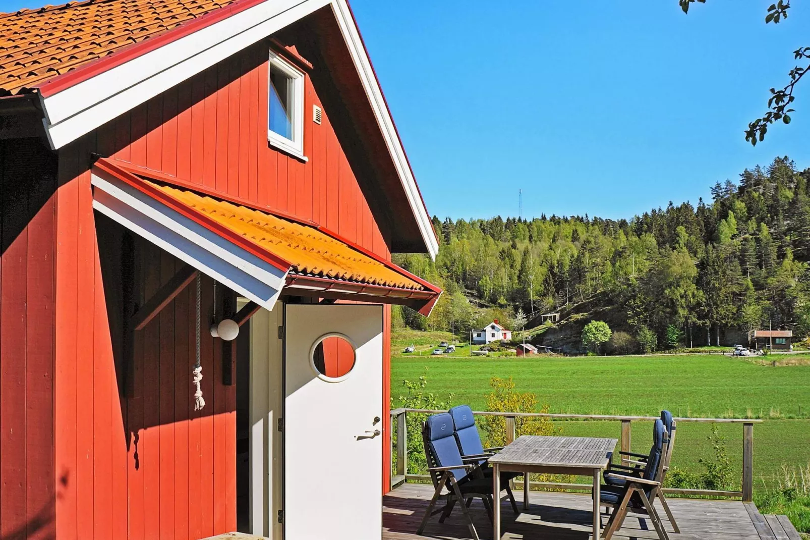 6 persoons vakantie huis in HENÅN-Buitenlucht