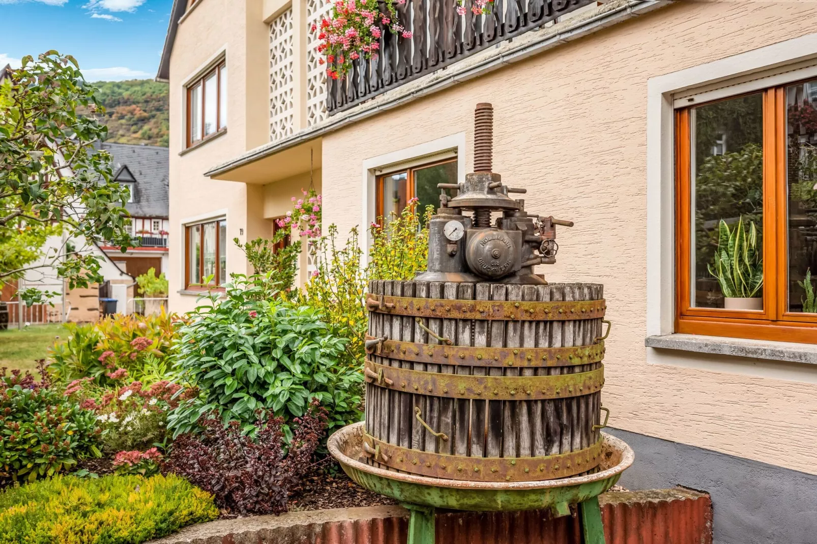 Ferienhaus Weingut Reitz-Tuinen zomer