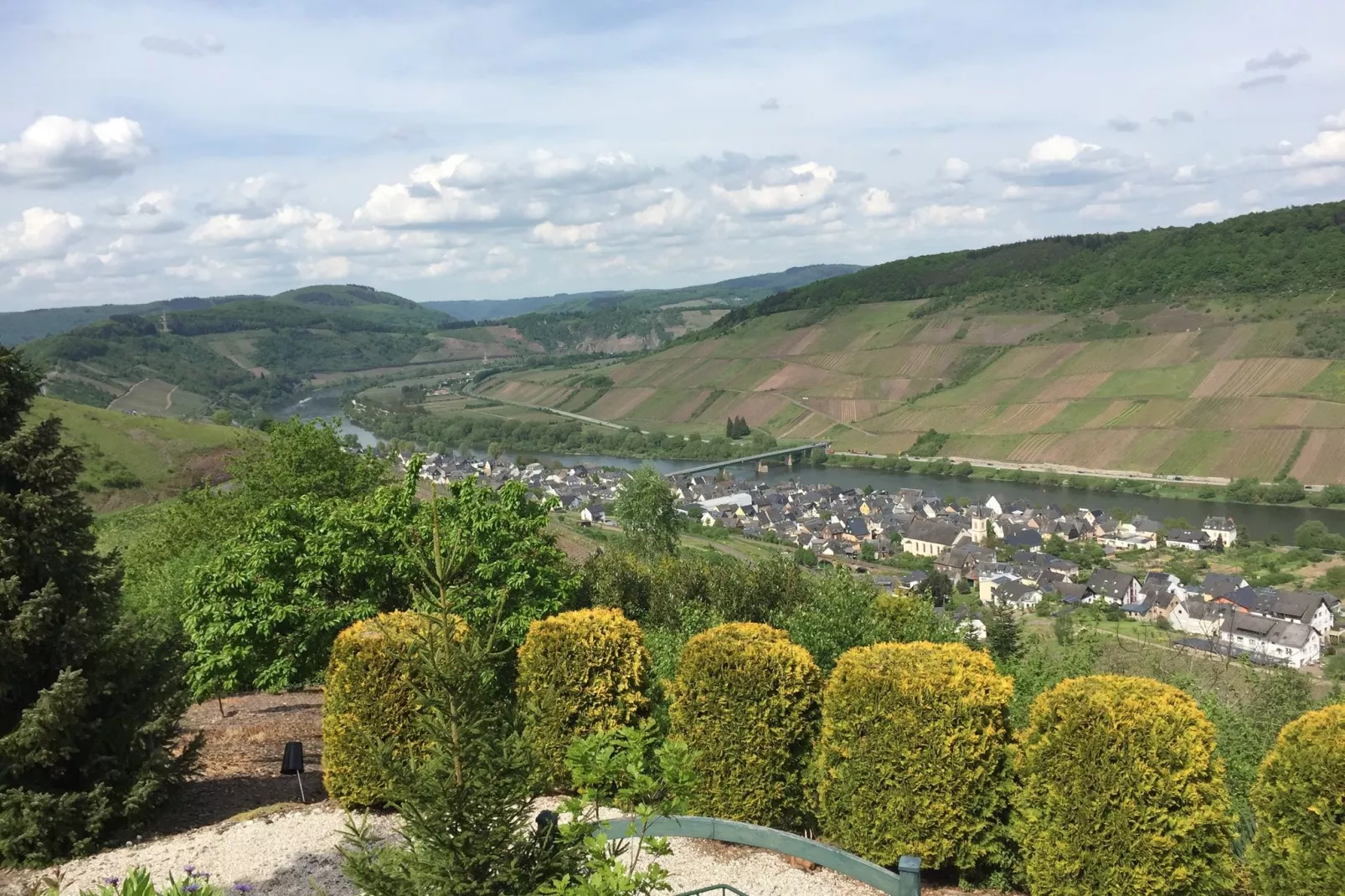 Haus Fritzen-Gebieden zomer 1km