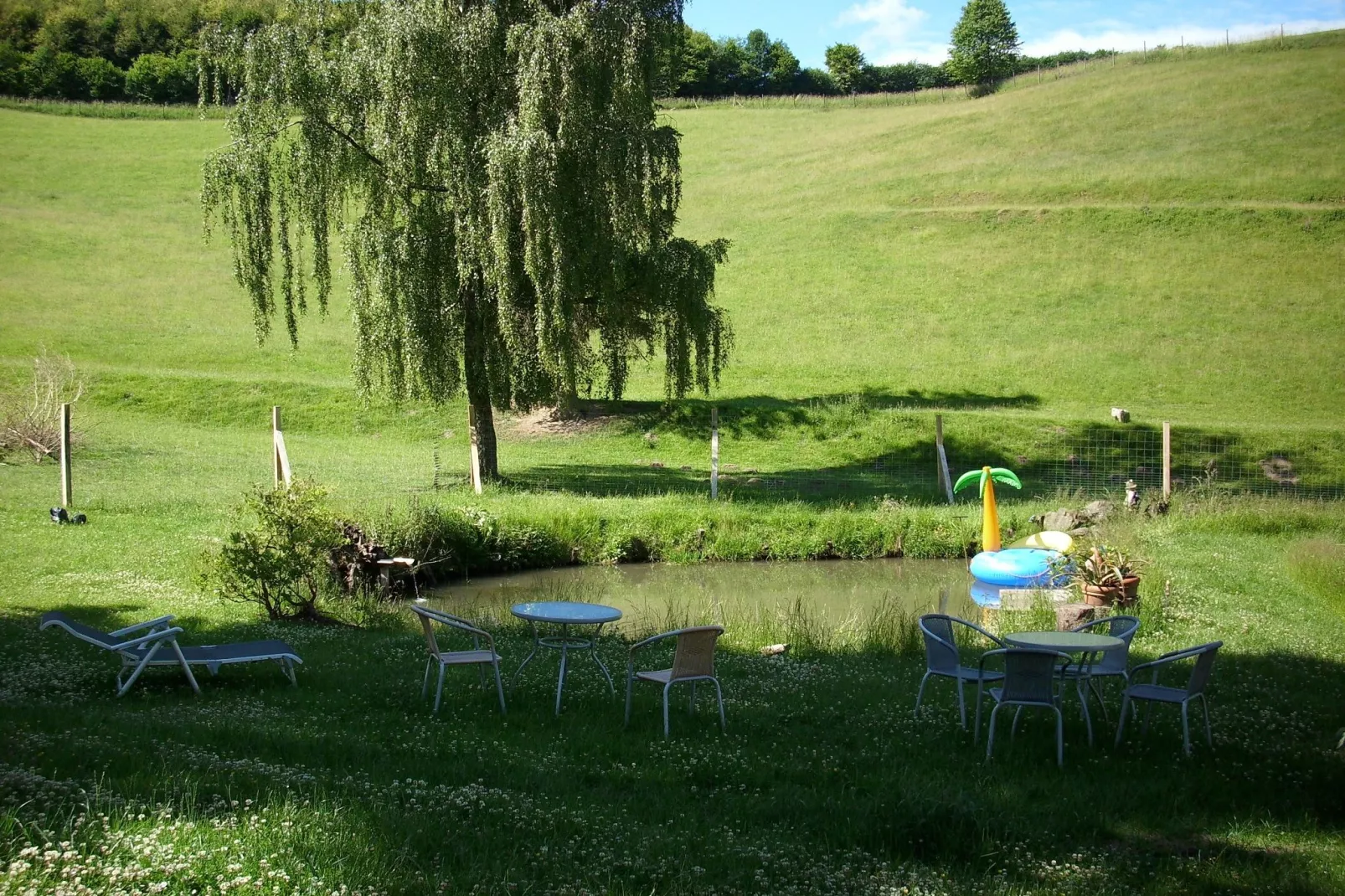 Am Damwildgehege-Tuinen zomer