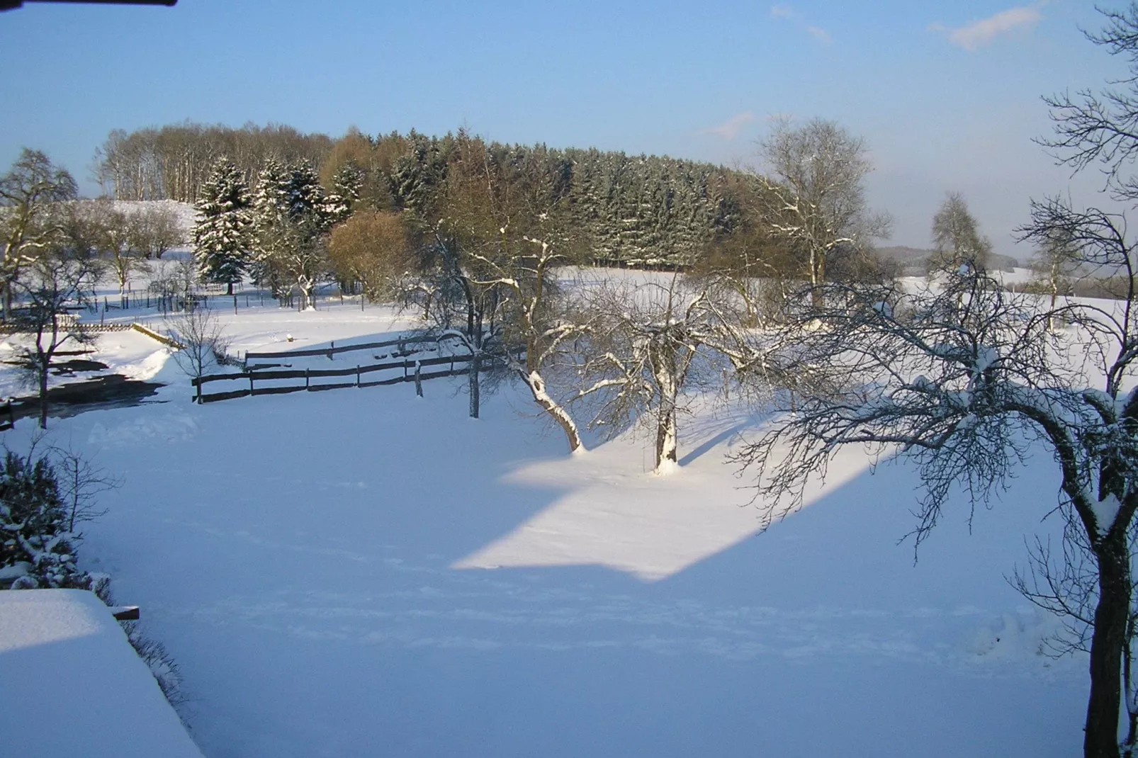 Ferienwohnung Silbecke-Tuin winter