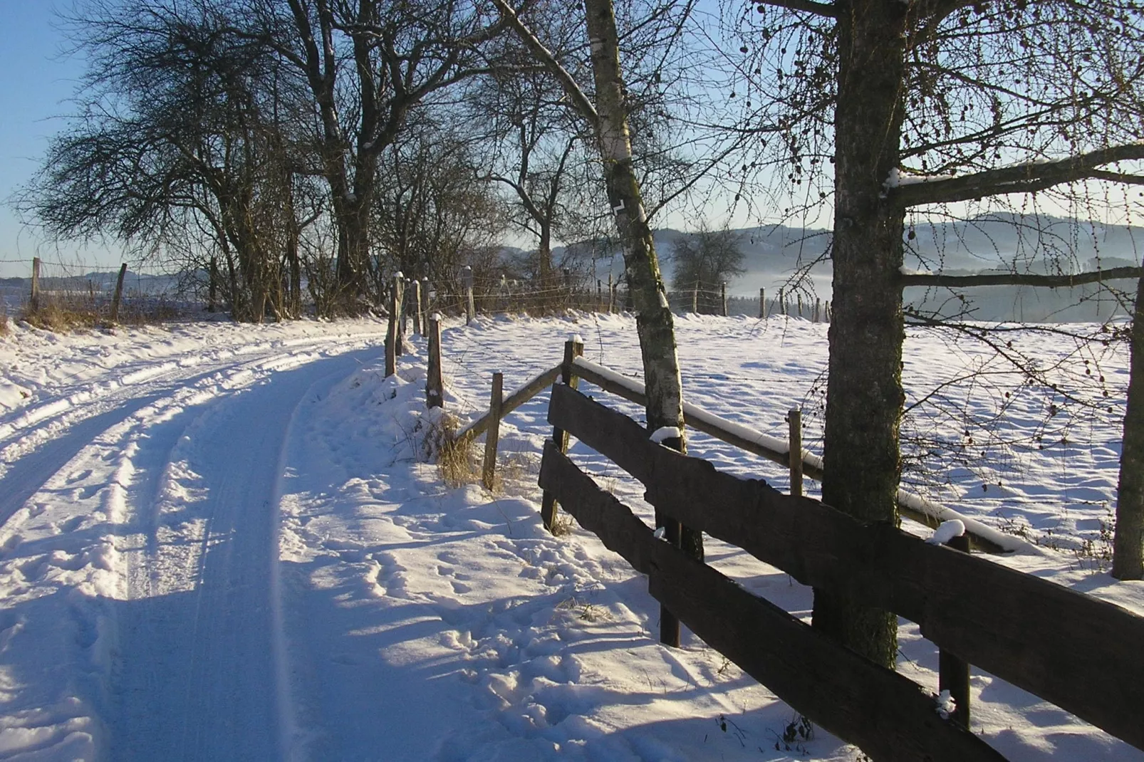 Ferienwohnung Silbecke-Uitzicht winter