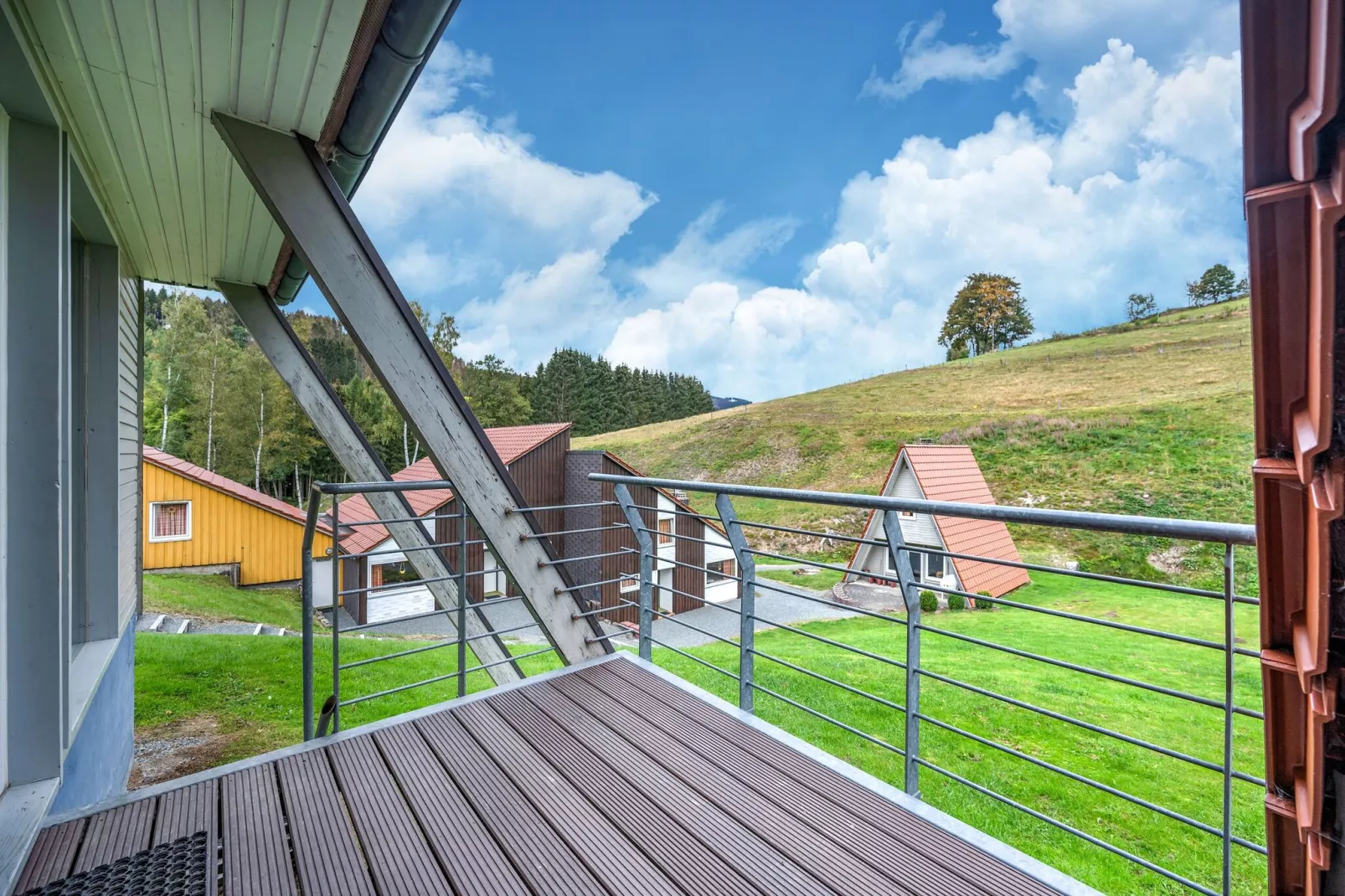 Dachsbau-Terrasbalkon