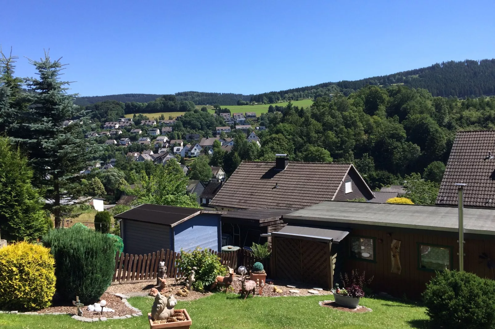 Ferienwohnung Kampstraße-Gebieden zomer 1km