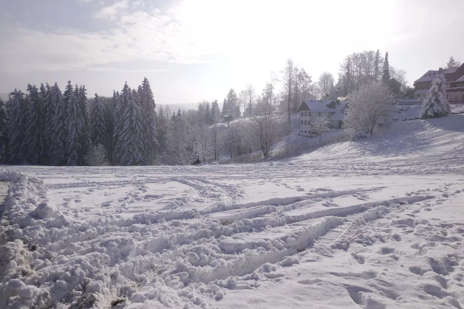 Winterberg-Gebied winter 20km