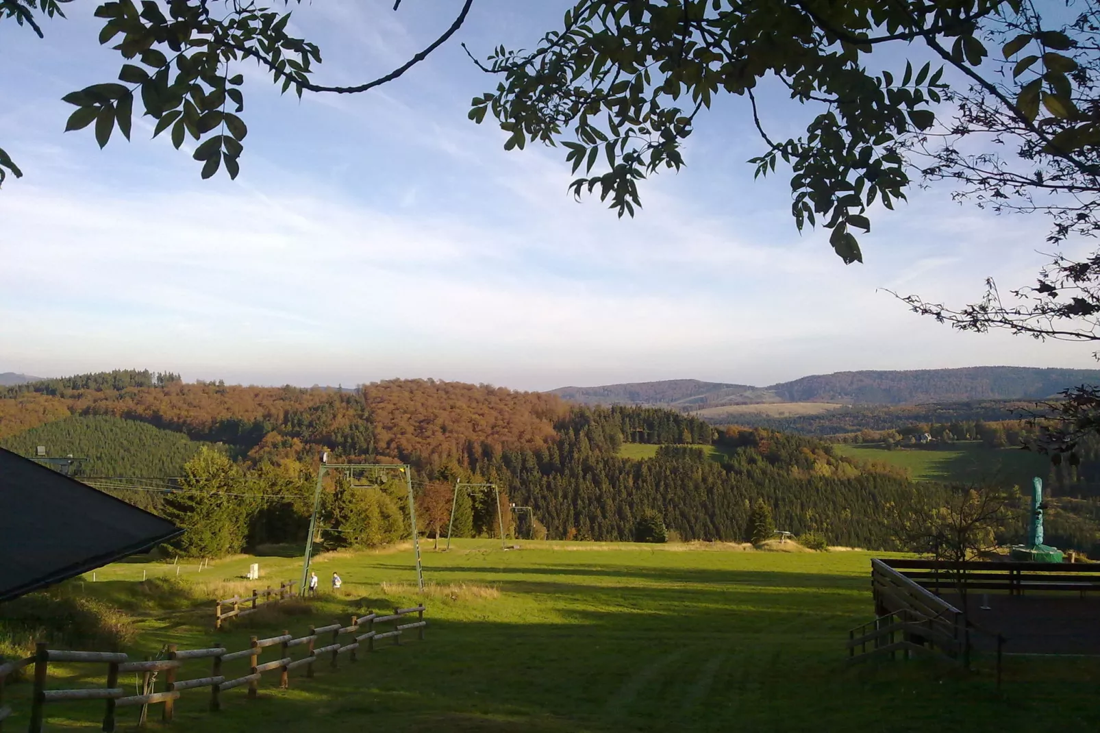 Am Astenberg-Gebieden zomer 1km