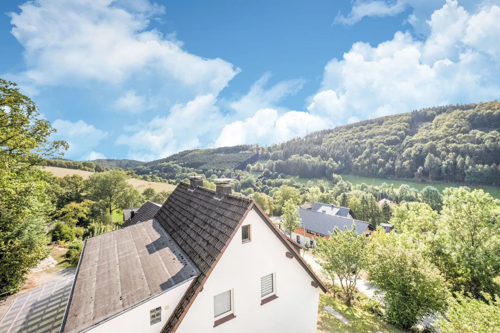 Pönblick-Uitzicht zomer