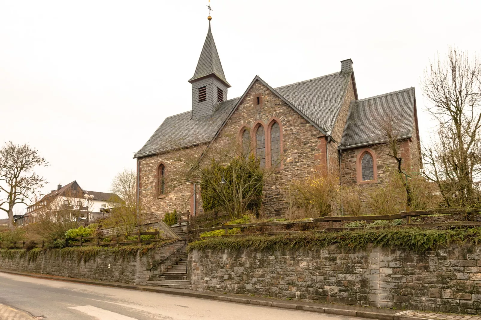 Gruppenhaus am Bach-Gebieden zomer 1km