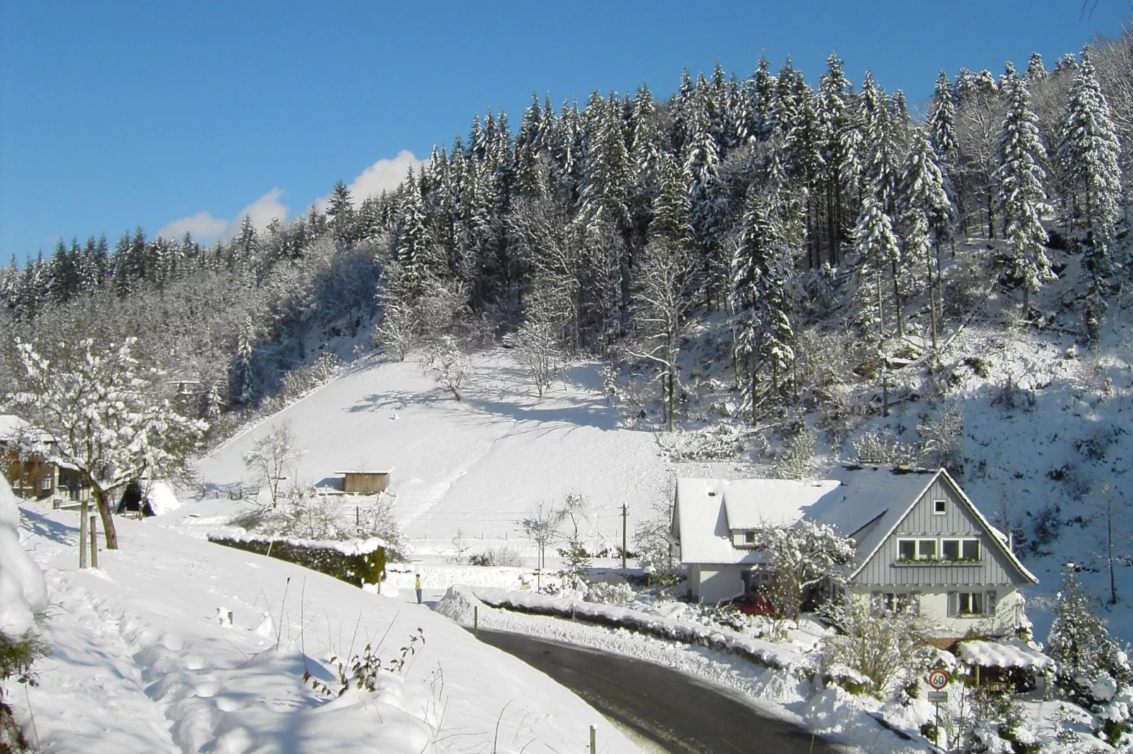 Landhaus Bächle-Exterieur winter