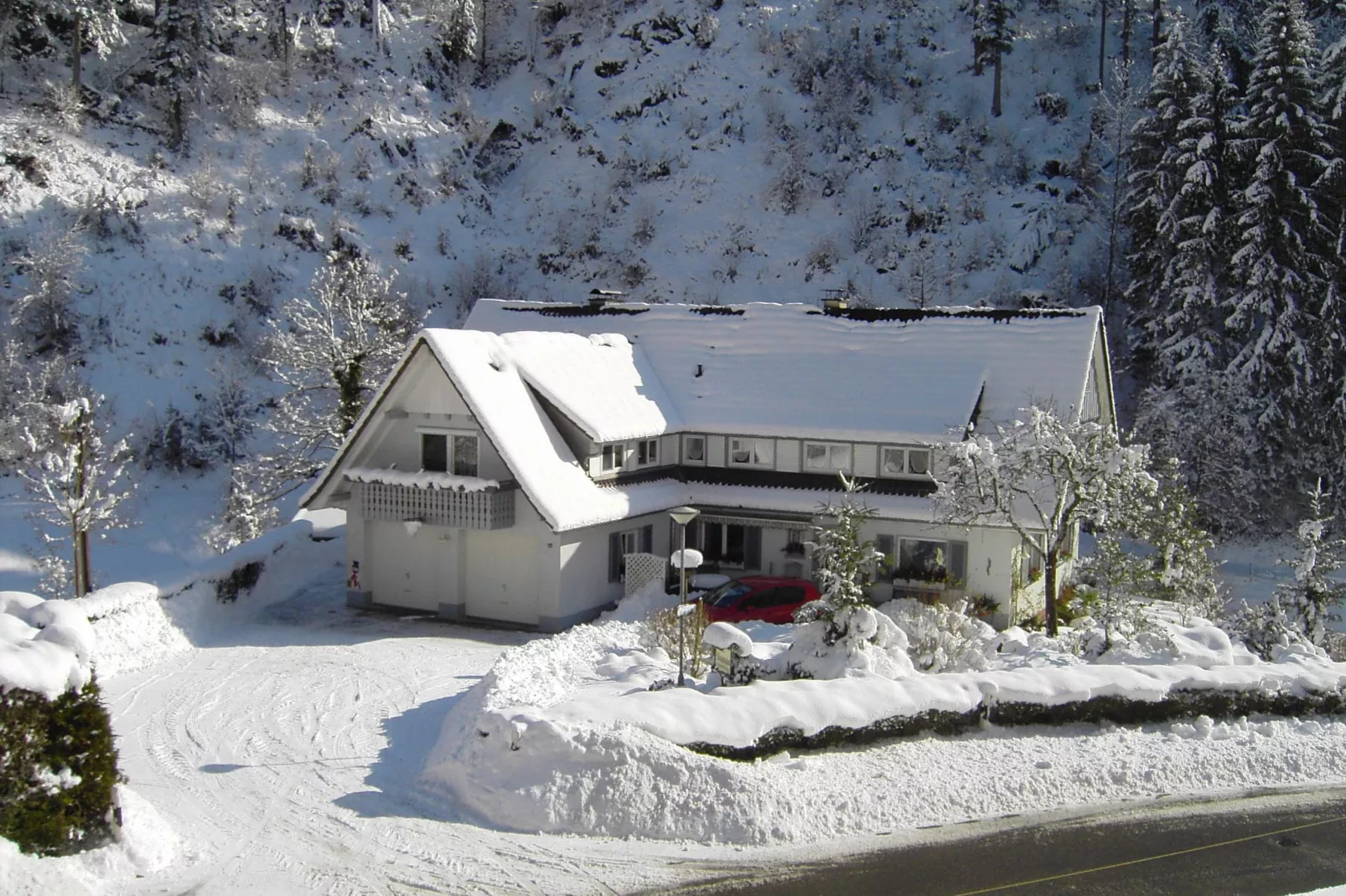 Landhaus Bächle-Exterieur winter