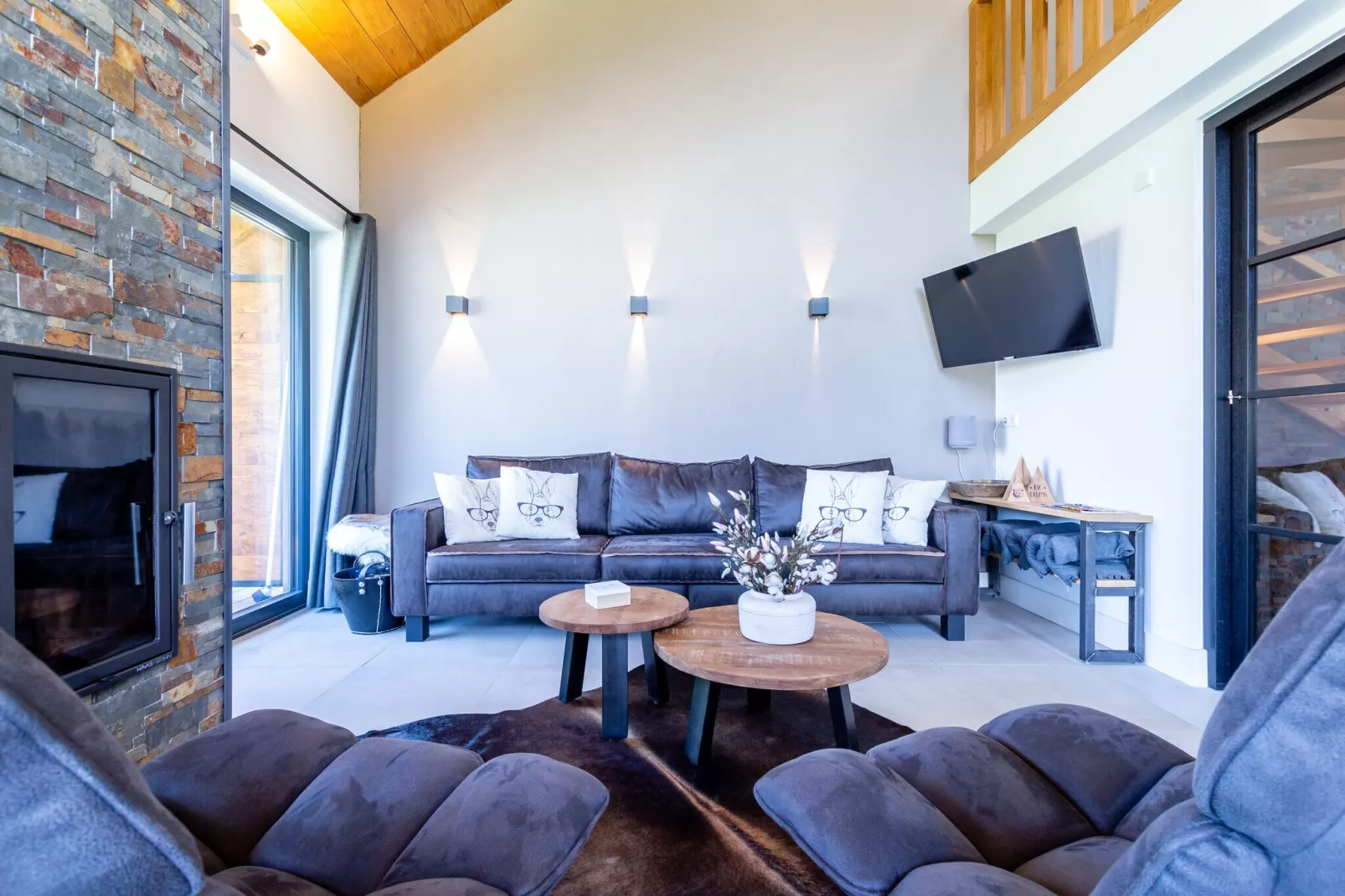 Alpinn Wellnesschalet 1-Woonkamer