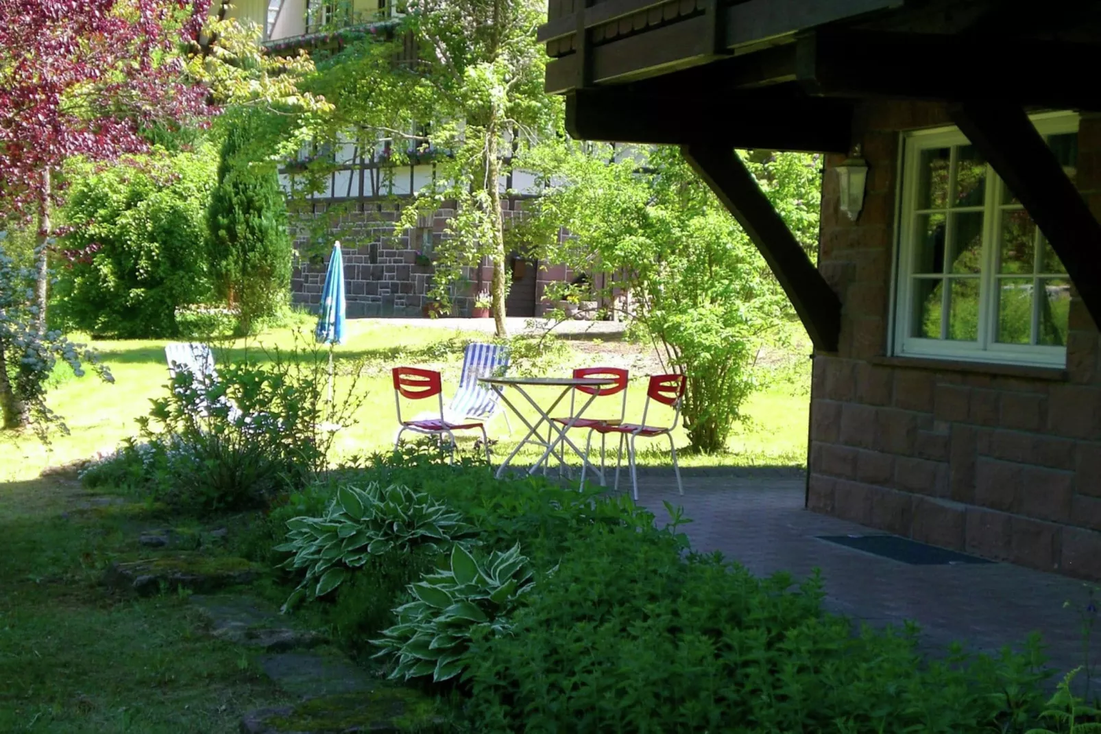 Haus Fischer-Tuinen zomer