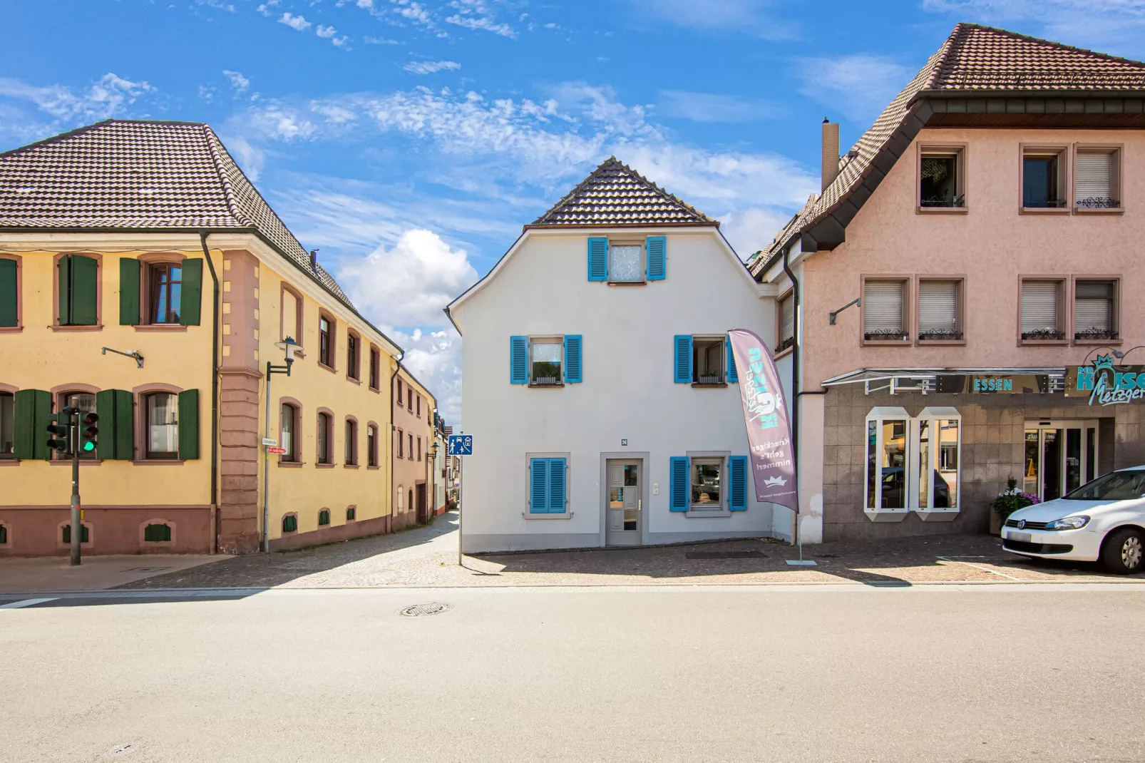 Ferienwohnung am Marktplatz-Buitenkant zomer