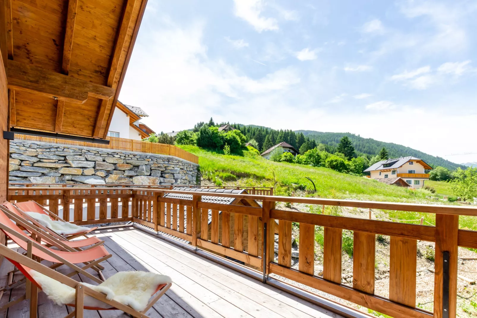 Alpinn Wellnesschalet 1-Uitzicht zomer