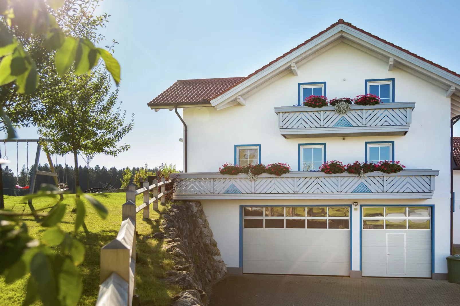 Am Berghof-Buitenkant zomer