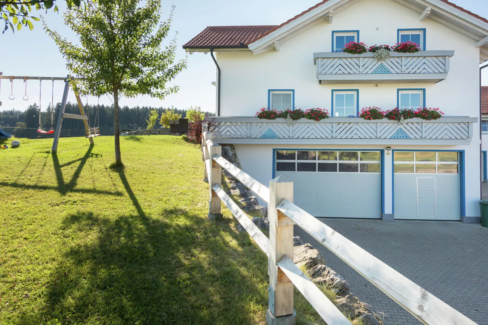 Am Berghof-Buitenkant zomer