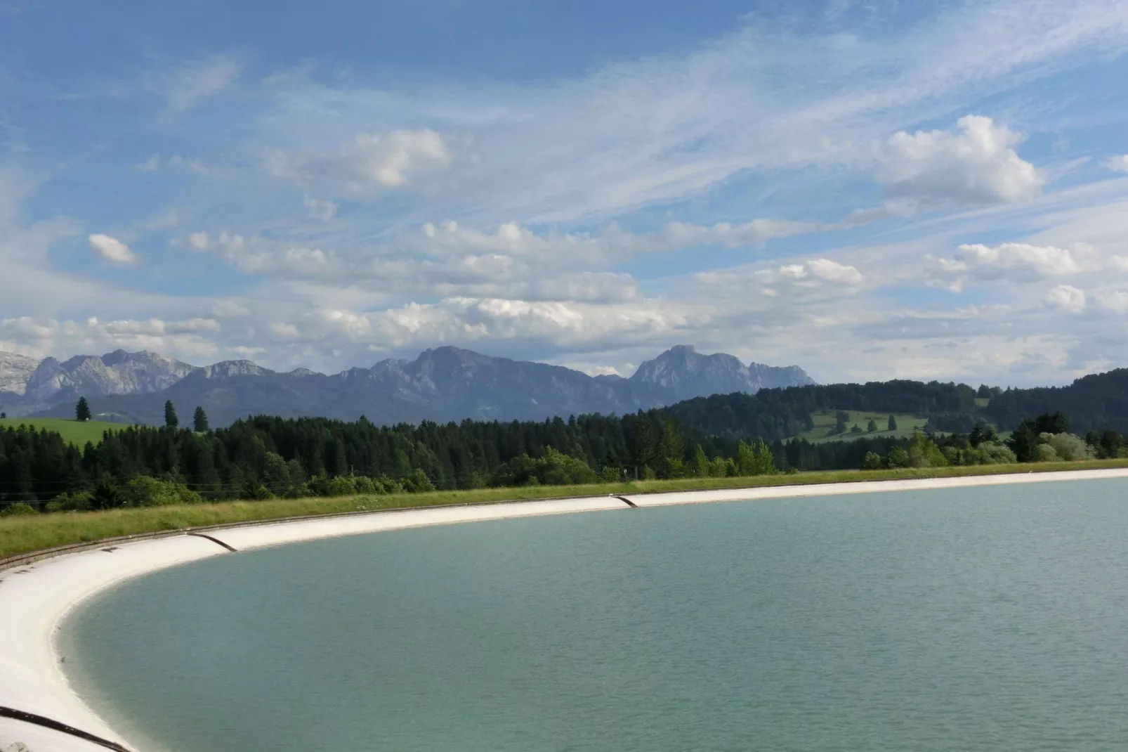 Alpenblick-Gebieden zomer 5km