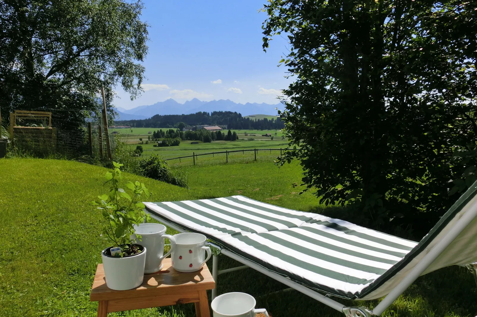 Allgäu-Tuinen zomer