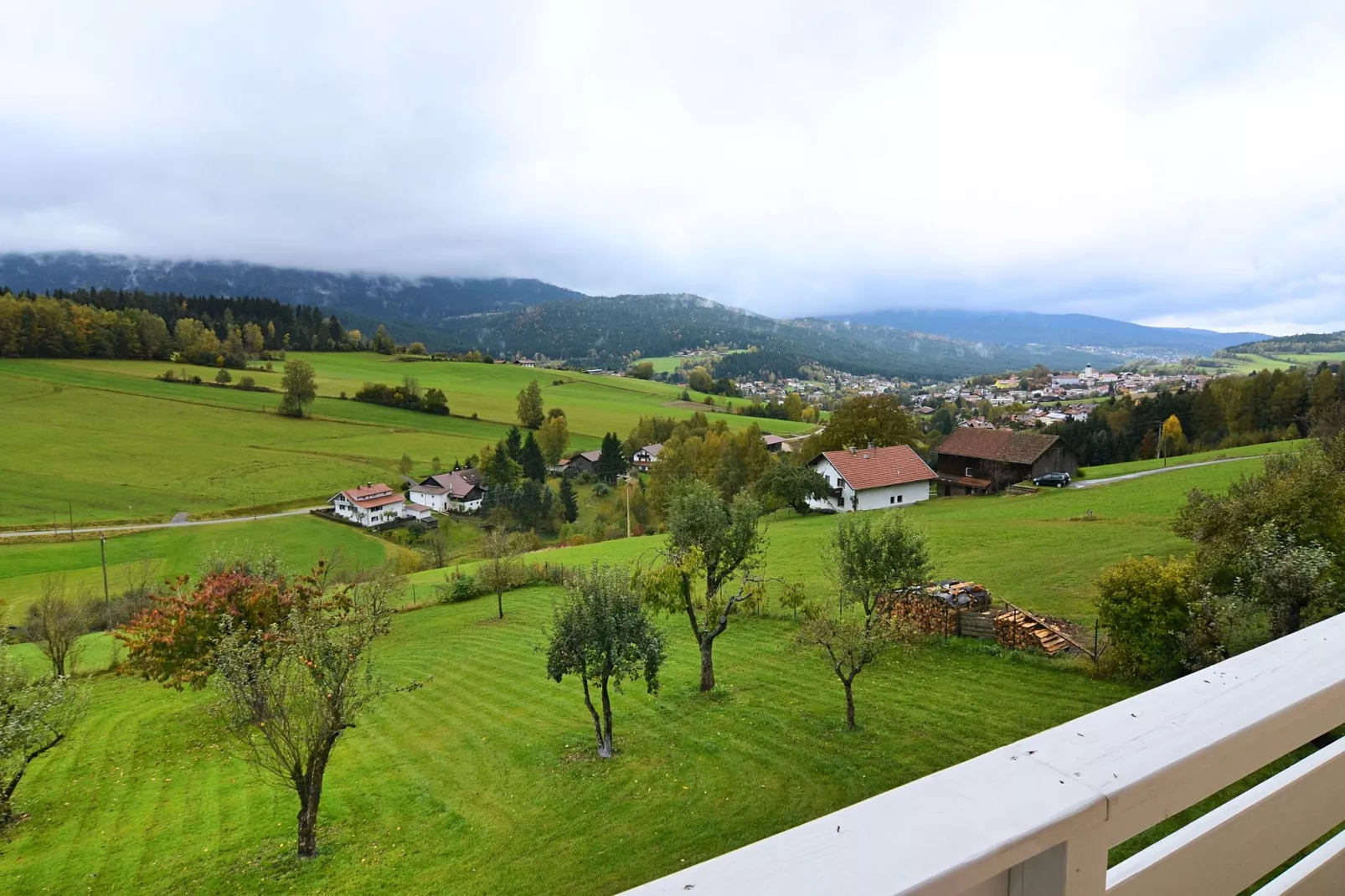 Bayerischer Wald-Uitzicht zomer