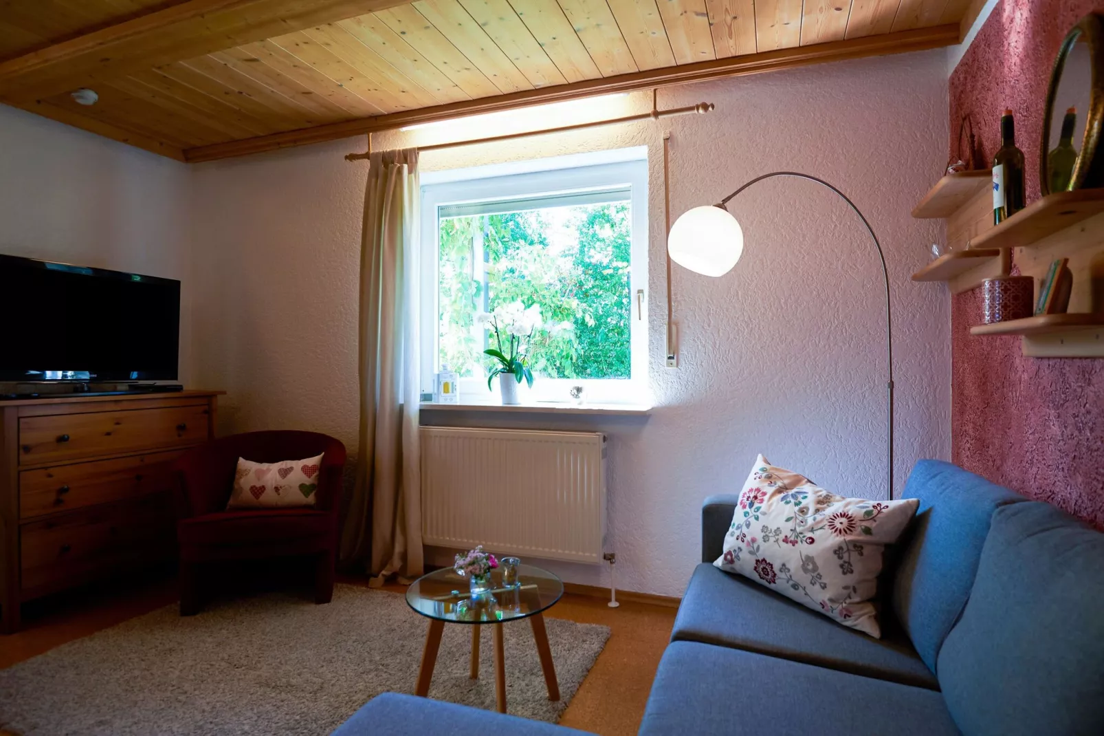 Ferienwohnung Bayerischer Wald-Woonkamer